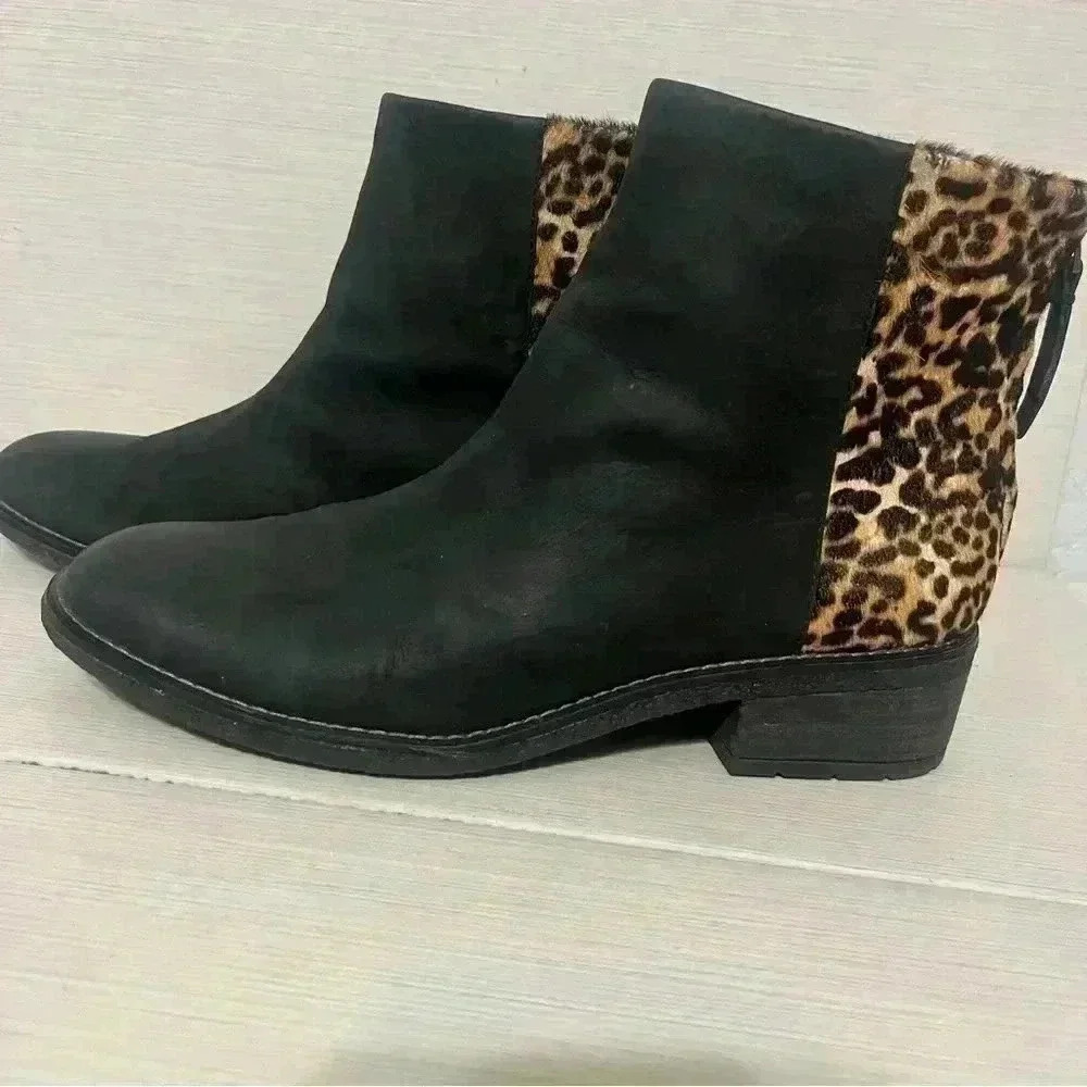 Sperry Maya Belle leopard print leather boot - Picture 8 of 14
